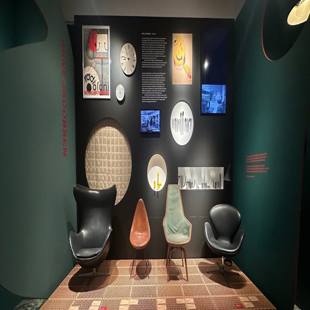 北欧の名作椅子がズラリ✨デンマークデザインミュージアム【美術館レポ