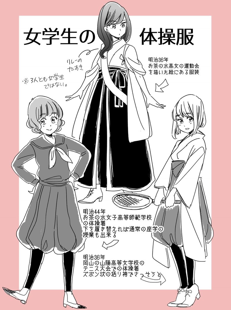 零れ話 女学生の体操服 伊田チヨ子 Note