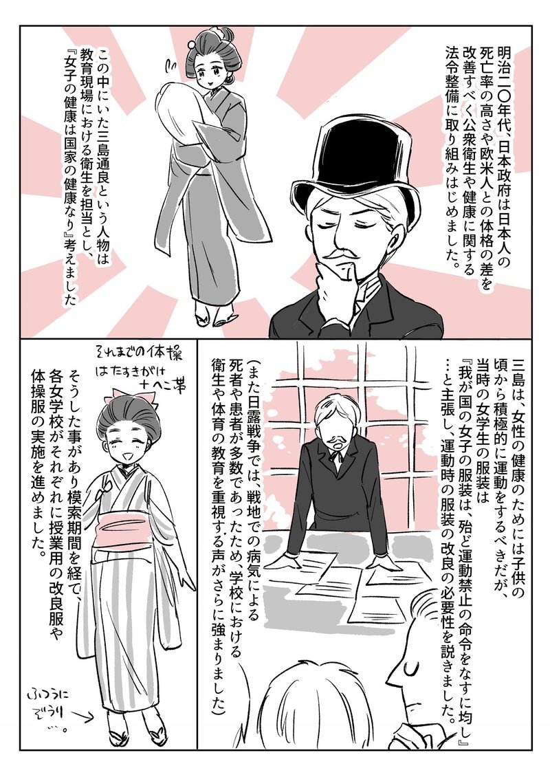 零れ話 女学生の体操服 伊田チヨ子 Note