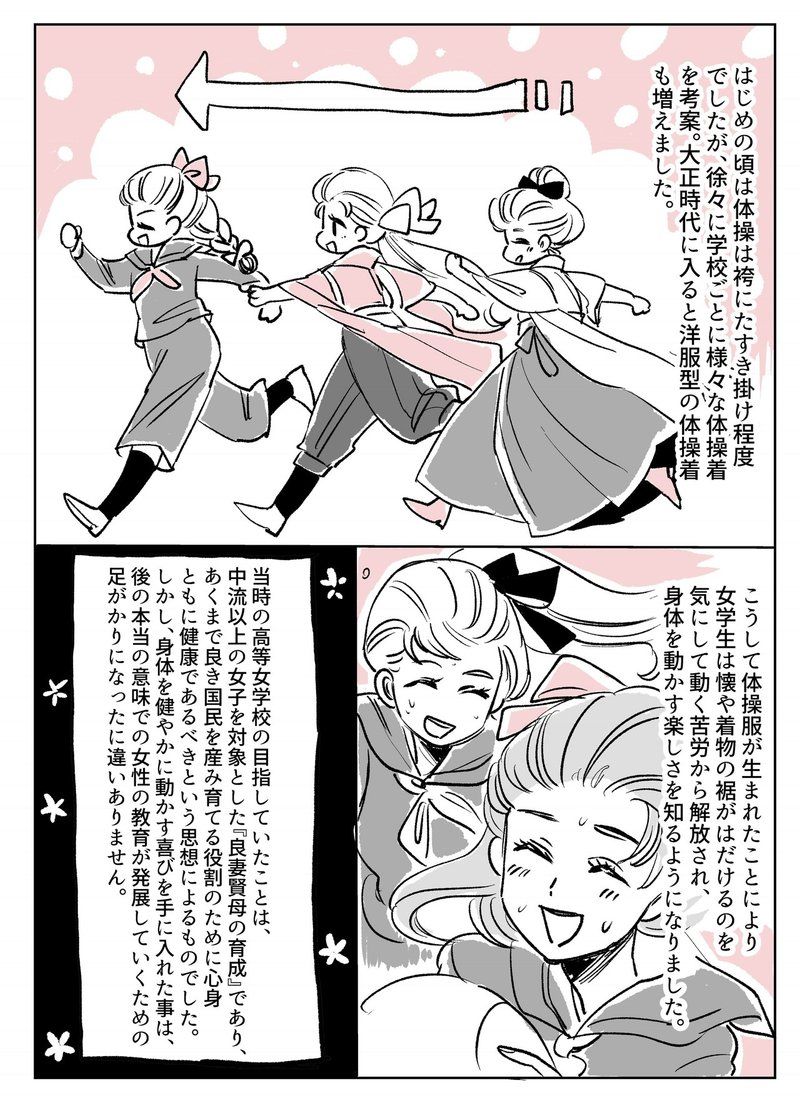零れ話 女学生の体操服 伊田チヨ子 Note