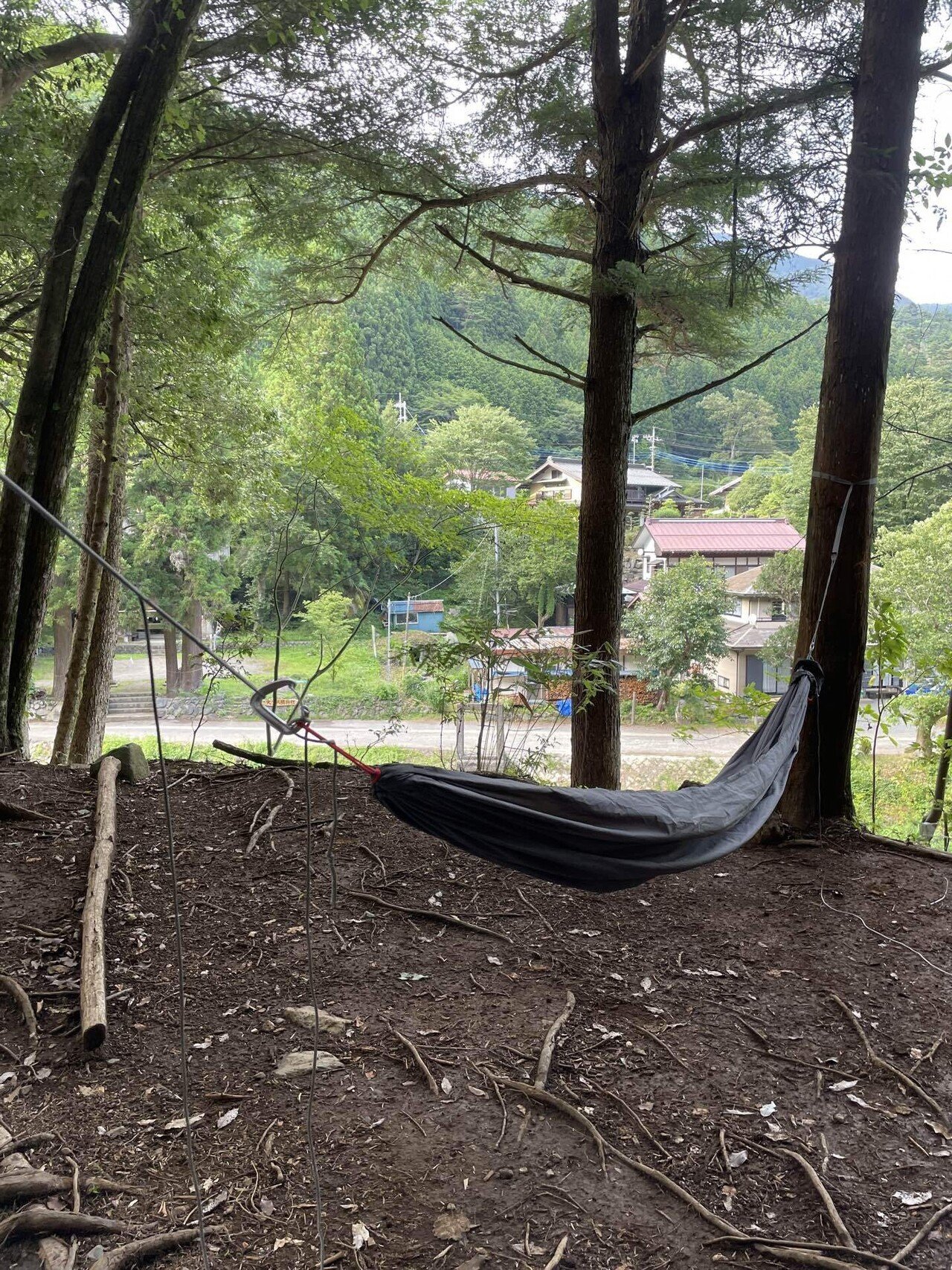 ソロキャンプ ハンモック泊 【道志村 WOODSMAN CAMP GROUND ソロキャンプ ハンモック泊 【道志村 WOODSMAN CAMP GROUND