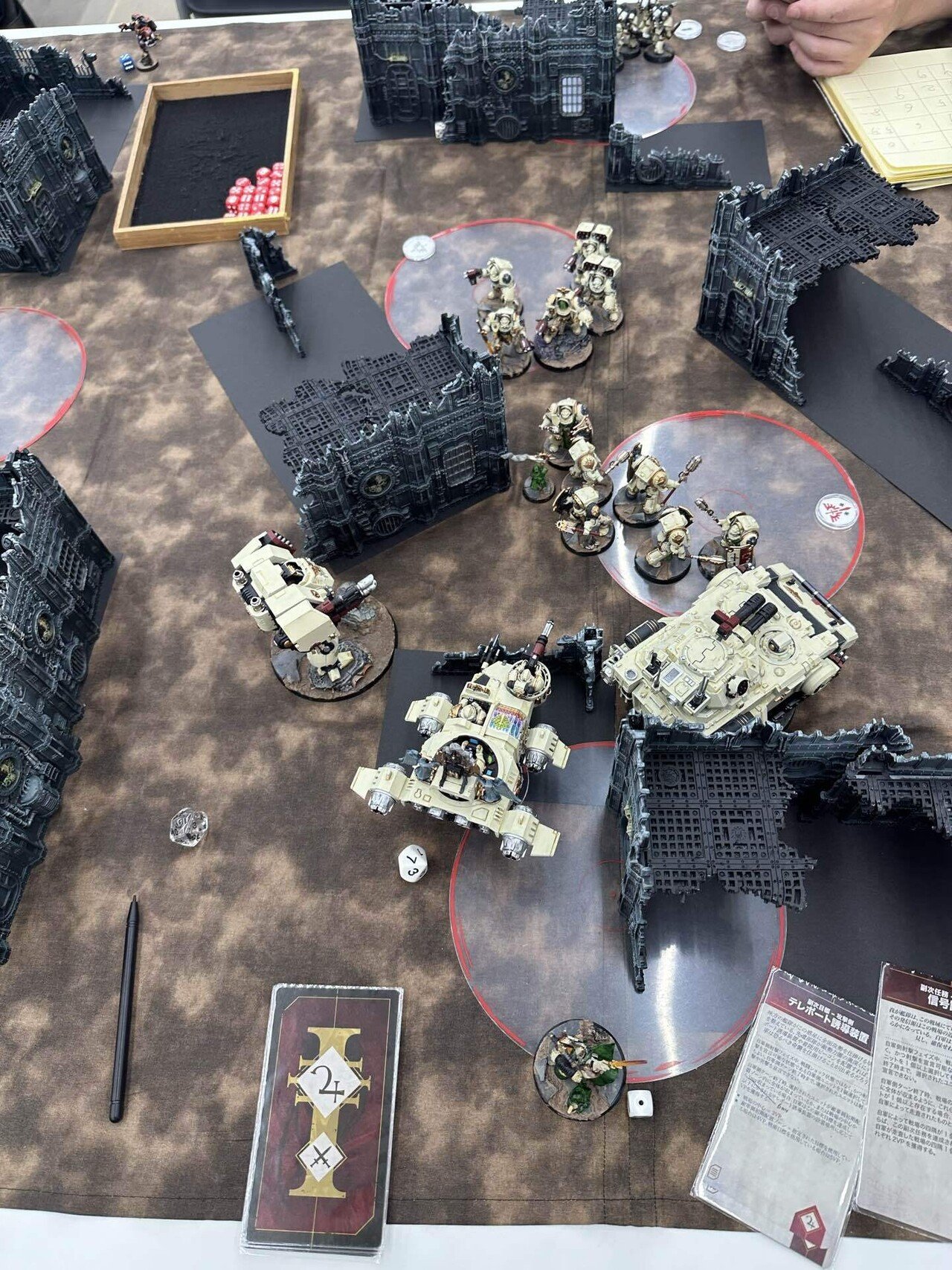 10版- ウォーハンマー40k：プレイレポート ダークエンジェル