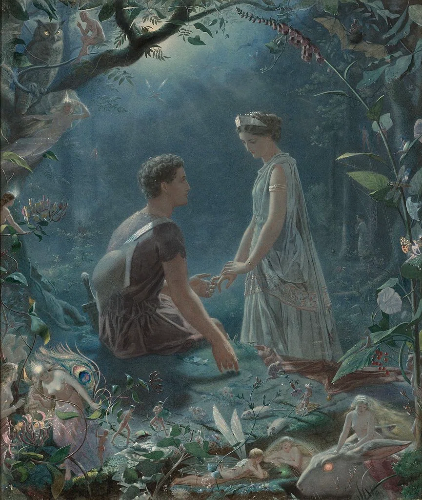 絵画に描かれた『夏の夜の夢』】｜松永明子／Meiko Matsunaga
