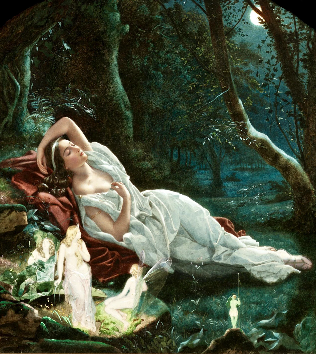 絵画に描かれた『夏の夜の夢』】｜松永明子／Meiko Matsunaga