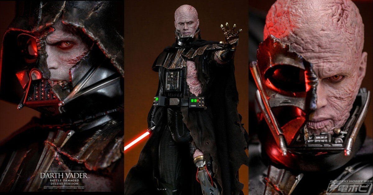 映画『スター・ウォーズ』より、バトルダメージ仕様のダース・ベイダー