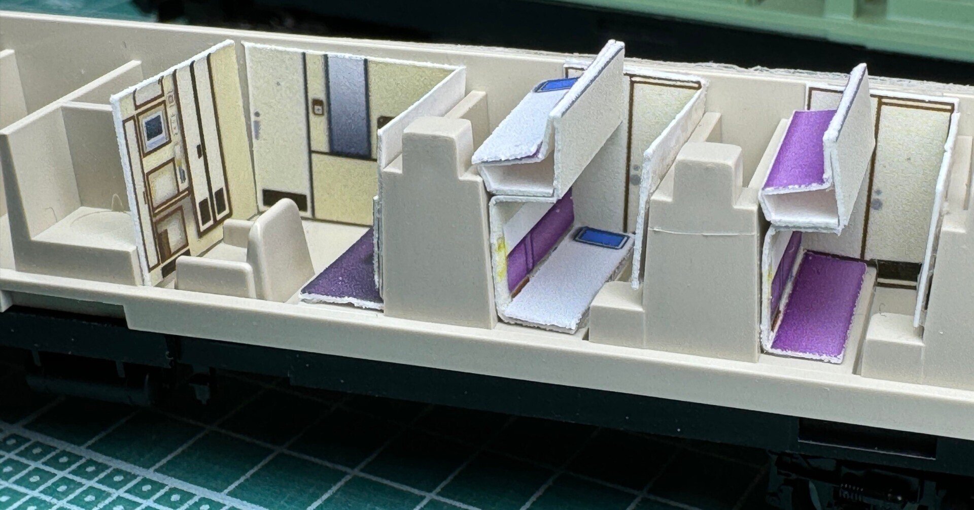 3011 北斗星 ロイヤル・ソロ「オロハネ25-556~558」内装クラフト 3011 北斗星 ロイヤル・ソロ「オロハネ25-556~558」内装クラフト