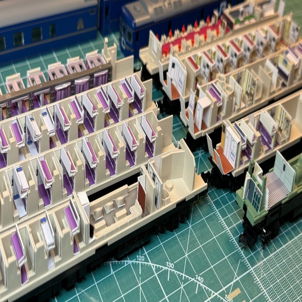 星づきよ様　セットページ2点 60001/60001F 北斗星JR北海道仕様12両セット向け取付オンライン