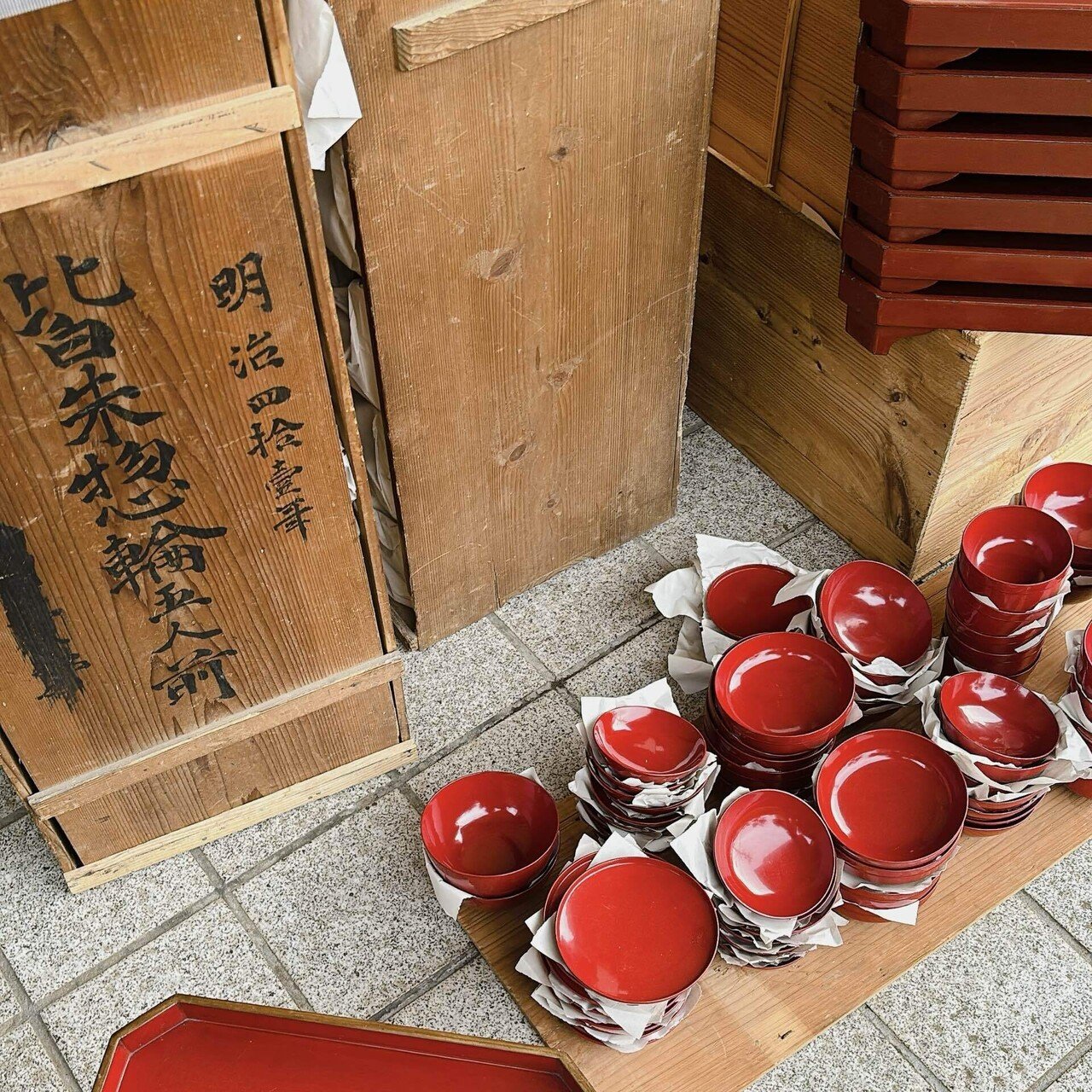 能登の食材を集めるミッション⑦輪島塗の御膳｜segawarecipe