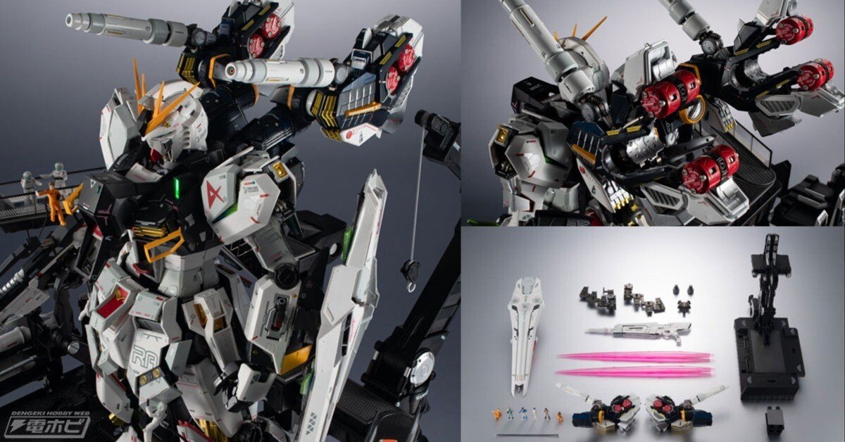 逆襲のシャア』武装強化をテーマとした「解体匠機 νガンダム」専用