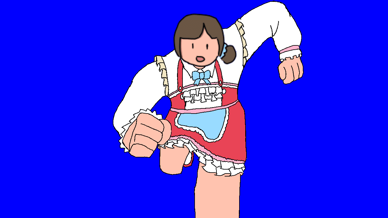 かんたん詩子お姉さんbbと使用例の製作課程2 トレス作業 アイデア変更 Fukutsu Note