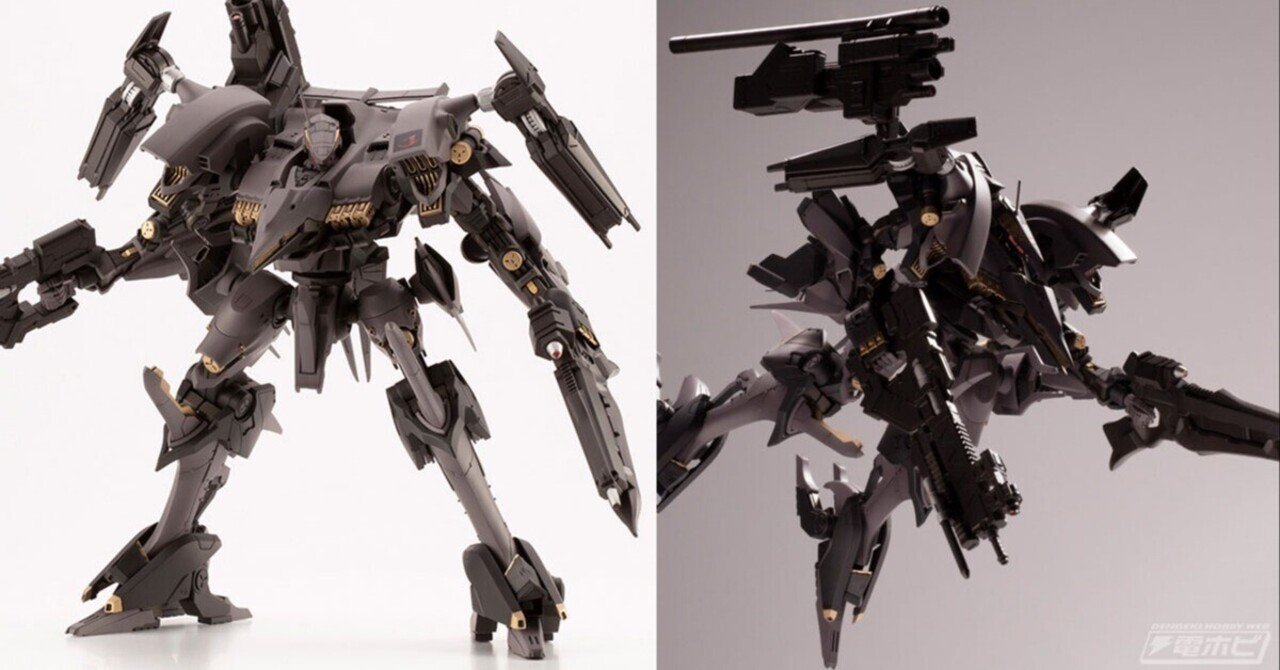 アーマード・コア4』シュープリス OP Ver.のプラモデルが再販！肩部に