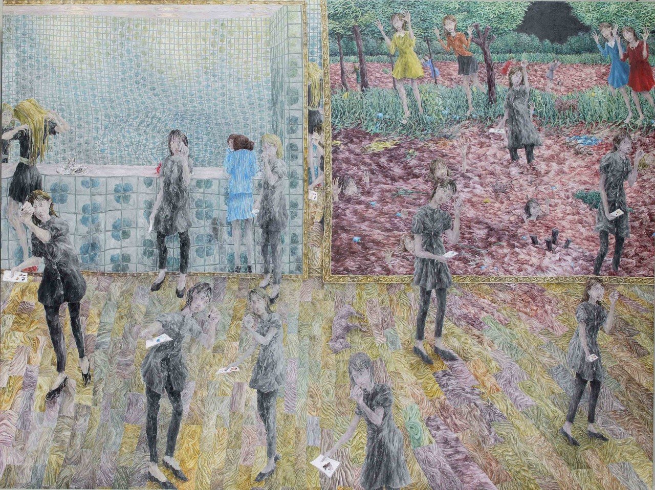 絵の思考」とその魅力-坂本夏子さんの絵について 秋庭史典｜fmak