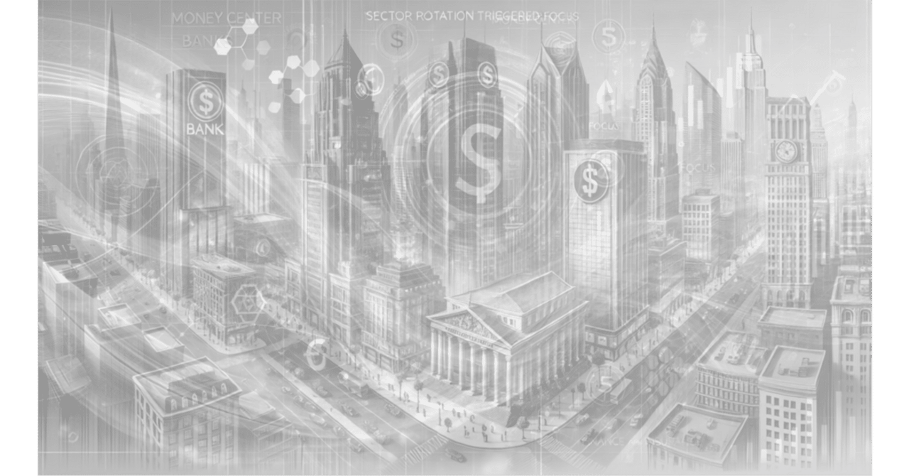 引き金が引かれたローテーション：金融・保険セクターに注目｜だうじょん