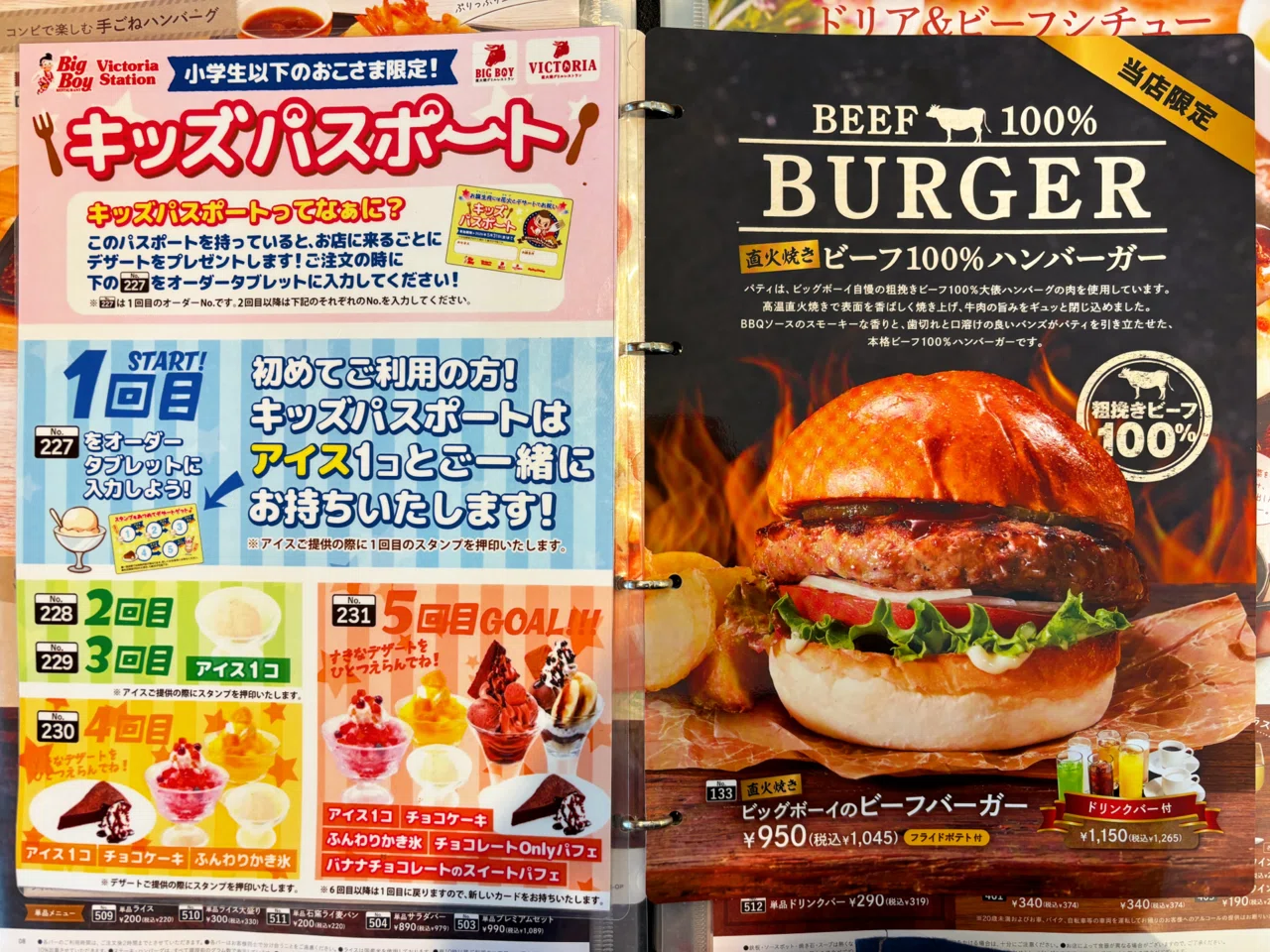 二子玉川グルメ【ビッグボーイ】世田谷区 鉄板焼きハンバーグ｜K