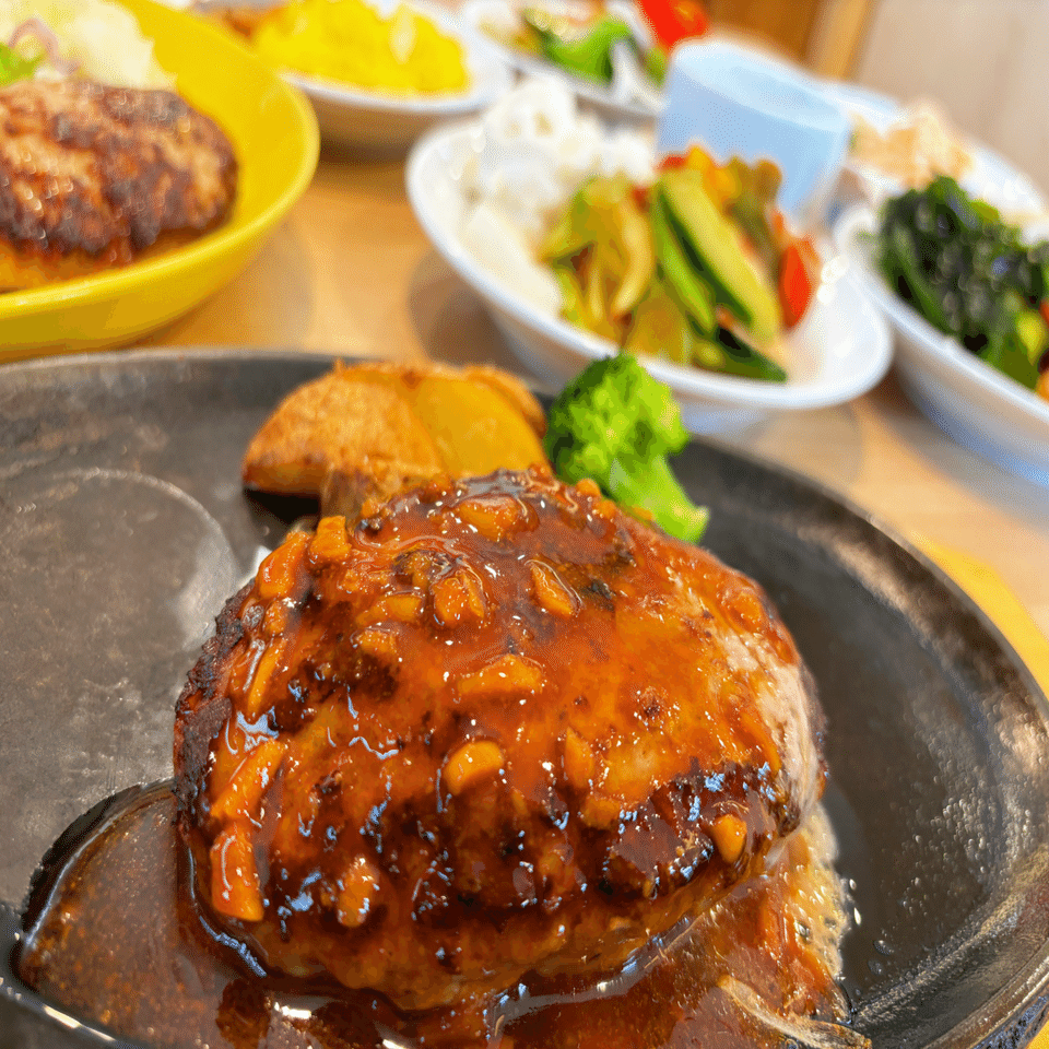 二子玉川グルメ【ビッグボーイ】世田谷区 鉄板焼きハンバーグ｜K