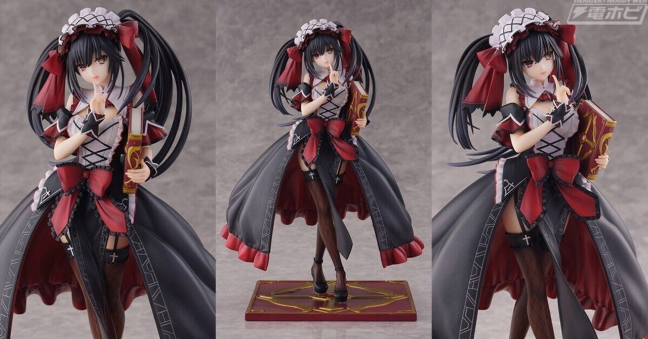 チラリと見える絶対領域に釘付け！『デート・ア・ライブ』時崎狂三が