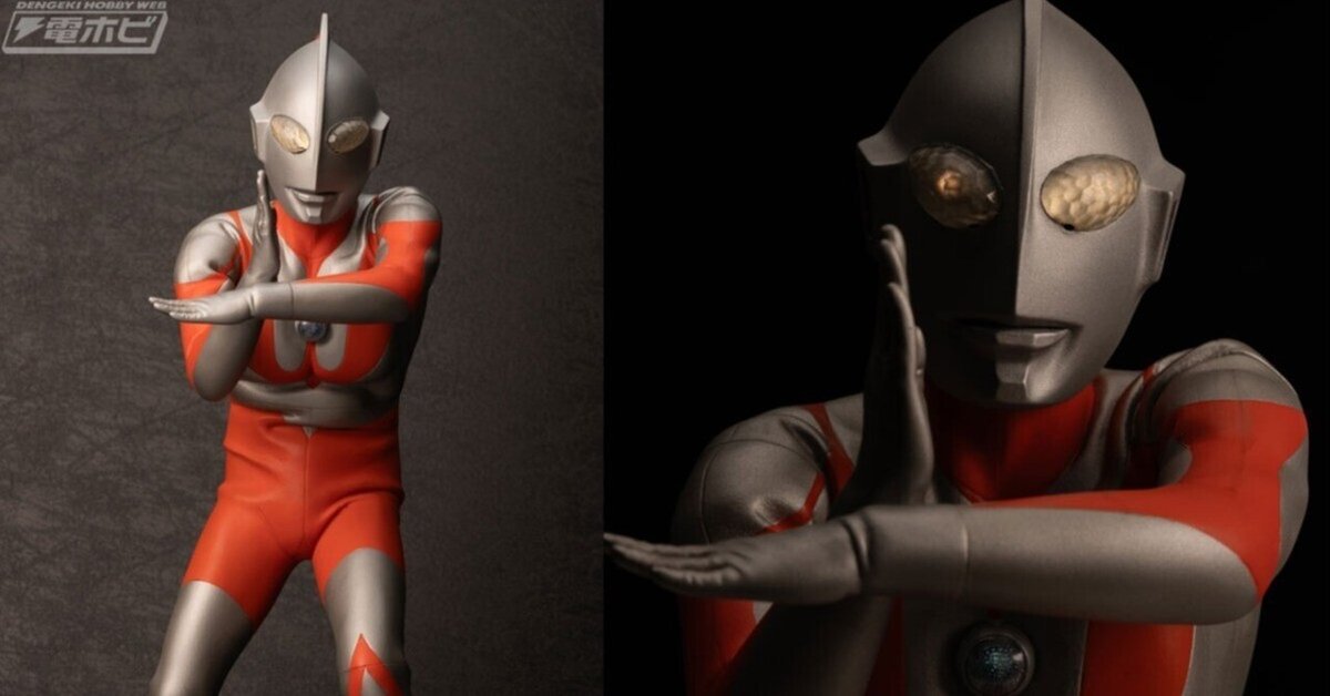 ウルトラマンのレジンキャスト製フィギュアが予約開始