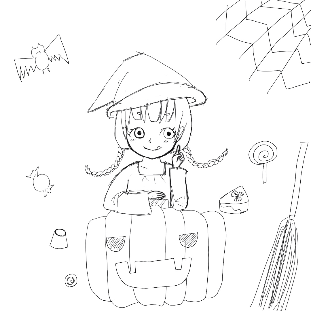 ハロウィンイラストのラフ画を描いてみました 来週からお仕事で平日にイラストを描ける時間は減っちゃうけど 趣味の時間は大切にしたいので 土日や空いてる時間に無理しないでのんびりイラストを描いていき 抹茶パフェ Note ハロウィンイラストのラフ画を描いてみました 来週からお仕事で平日にイラストを描ける時間は減っちゃうけど 趣味の時間は大切にしたいので 土日や空いてる時間に無理しないでのんびりイラストを描いていき 抹茶パフェ Note