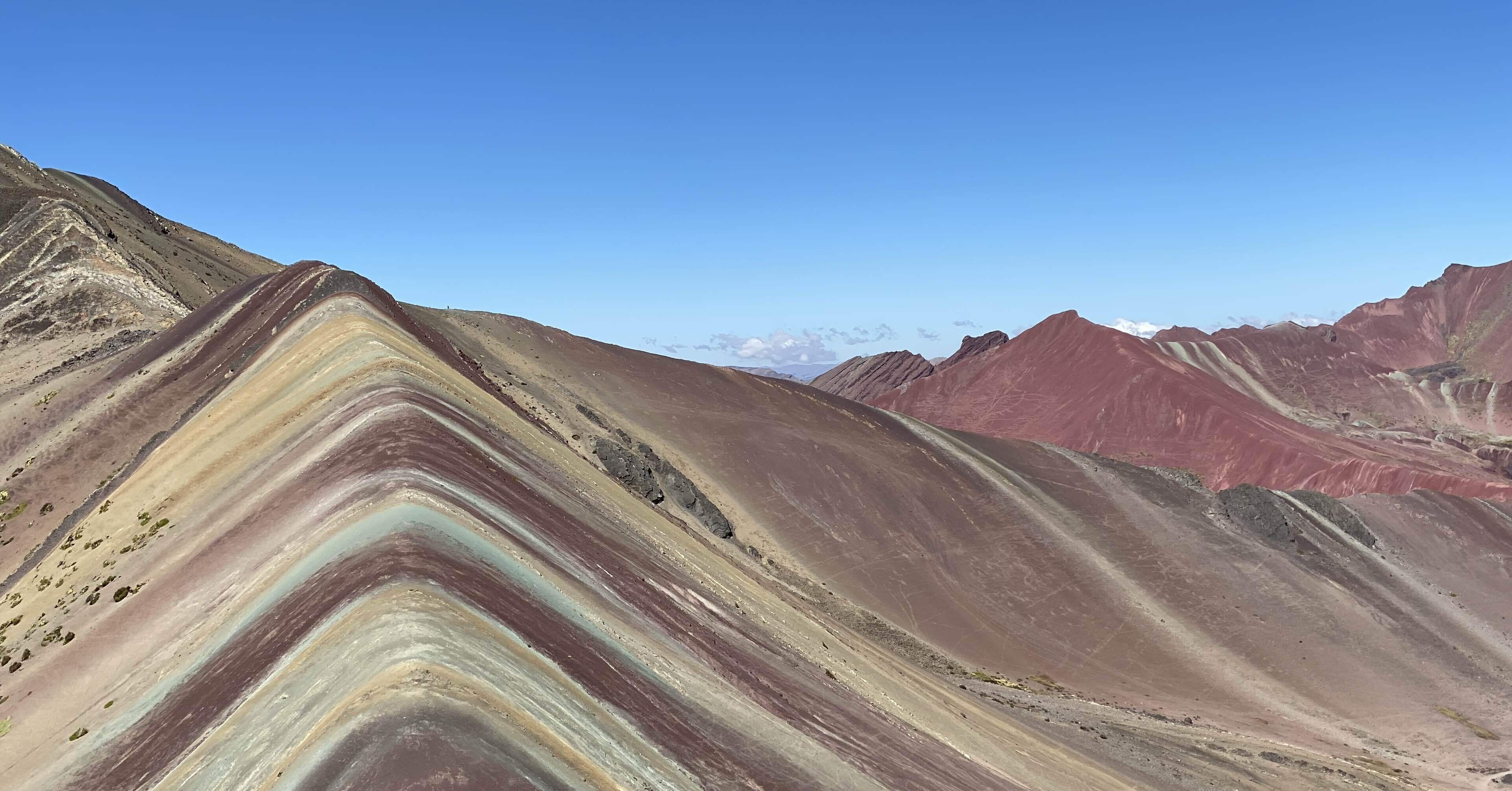 ラテンアメリカ旅行 #31】🇵🇪レインボーマウンテンと裏に隠れた赤い谷
