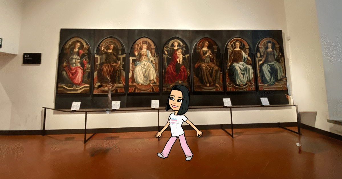🇮🇹フィレンツェ_ウフィツィ美術館_名作たちを観る①｜ピンポンポン
