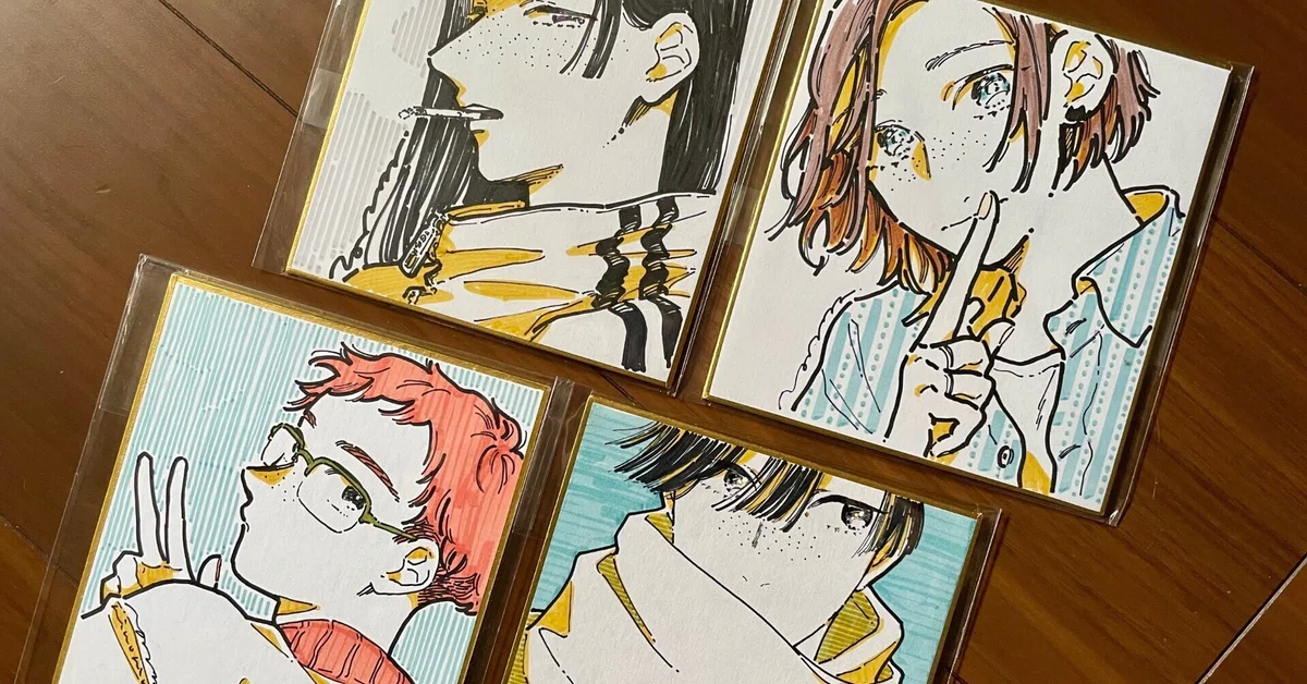 ?ミニ色紙について｜コミティア限定｜ひの宙子