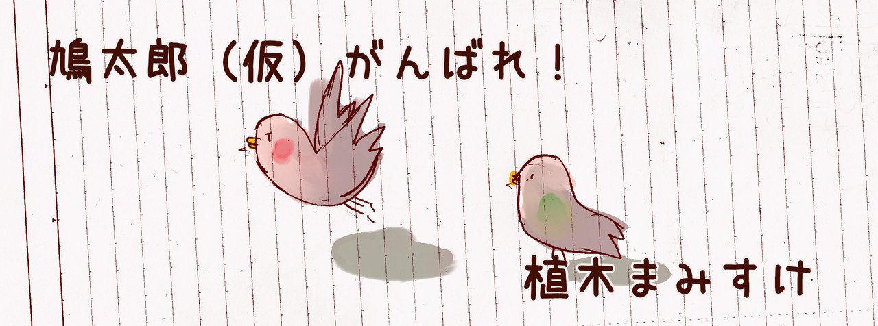 好きな鳩ができました 植木まみすけ 漫画 イラスト 文章 Note