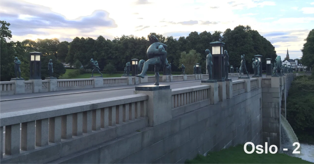 🇳🇴 オスロ#2】グスタフ・ヴィーゲラン作品の公園はまさに人生の諸相