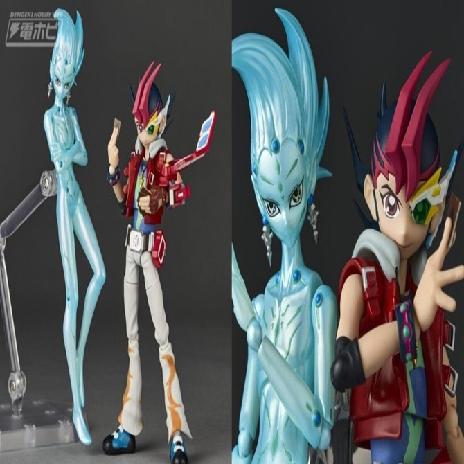 遊戯王　フィギュア かっとビングだぜ！『遊☆戯☆王ZEXAL』九十九遊馬とアストラルが