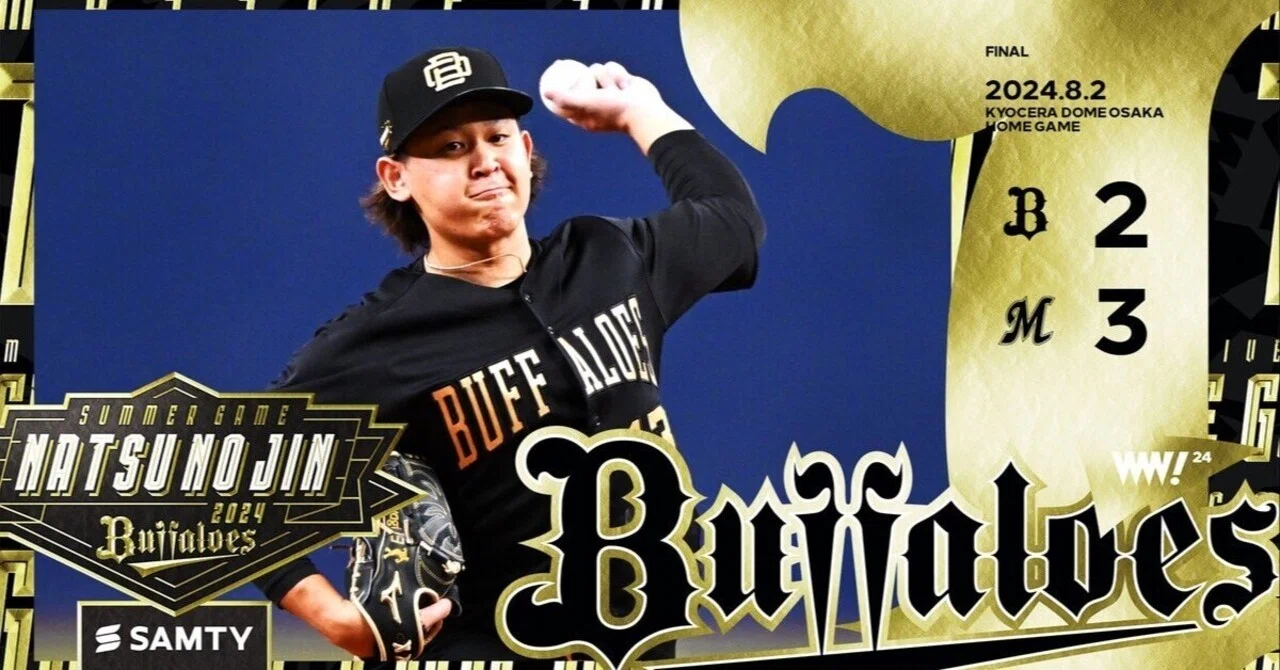 オリックスvsロッテ2024年8/4 (日) 13時ビューシート2枚 オリックスvsロッテ2024年8/4 (日) 13時ビューシート2枚