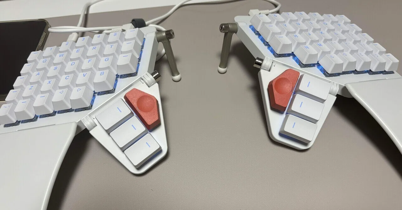 理想のキーボード探し: ZSA Moonlanderを購入しました｜にしし