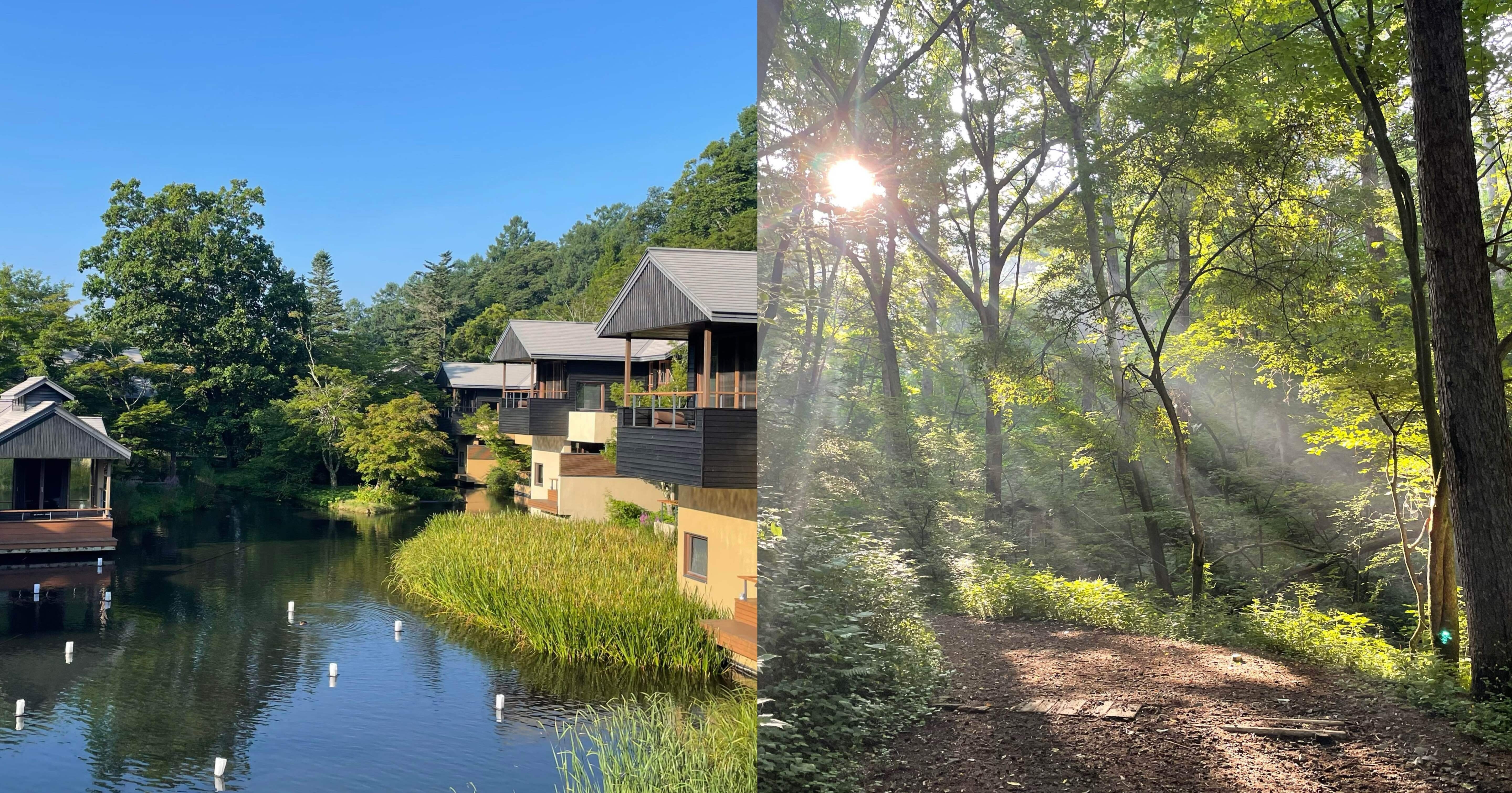 星のや軽井沢〜野鳥の森 のサウンドスケープ雑記｜中川 悦宏