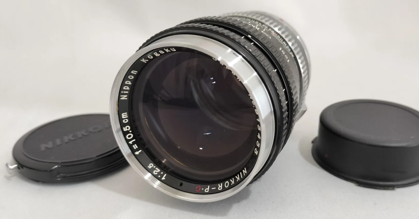 良品　Nikon NIKKOR-P Auto F2.5 105mm　分解清掃済 Nikon Nikkor P.C 10.5cm F/2.5 Sマウントの分解｜フィルムカメラ修理