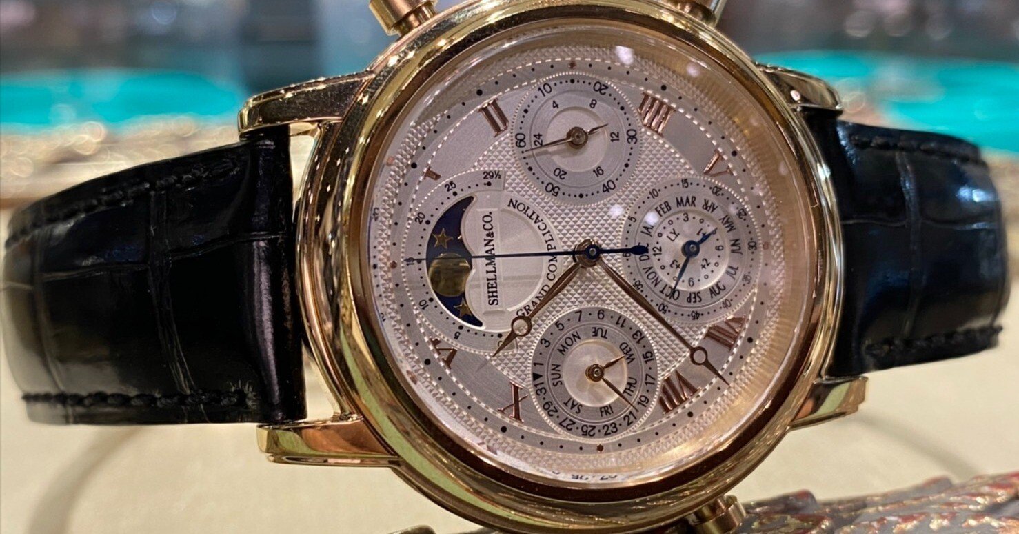 シェルマングランドコンプリケーション電池切のため、格安にて da2c7722adce7ef6661aab6447d94c