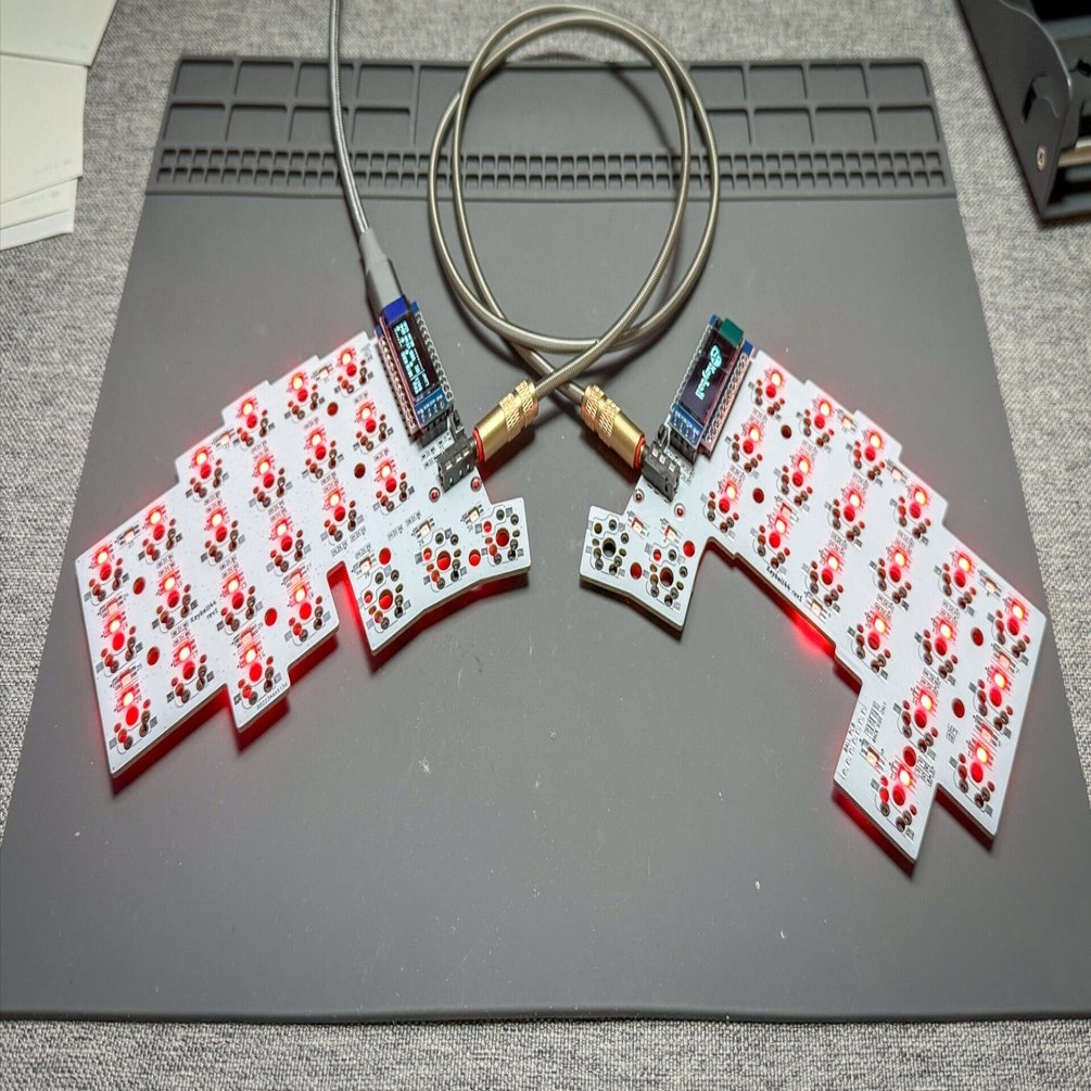 自作キーボード] Keyball44 ビルドログ #4｜しょっさん