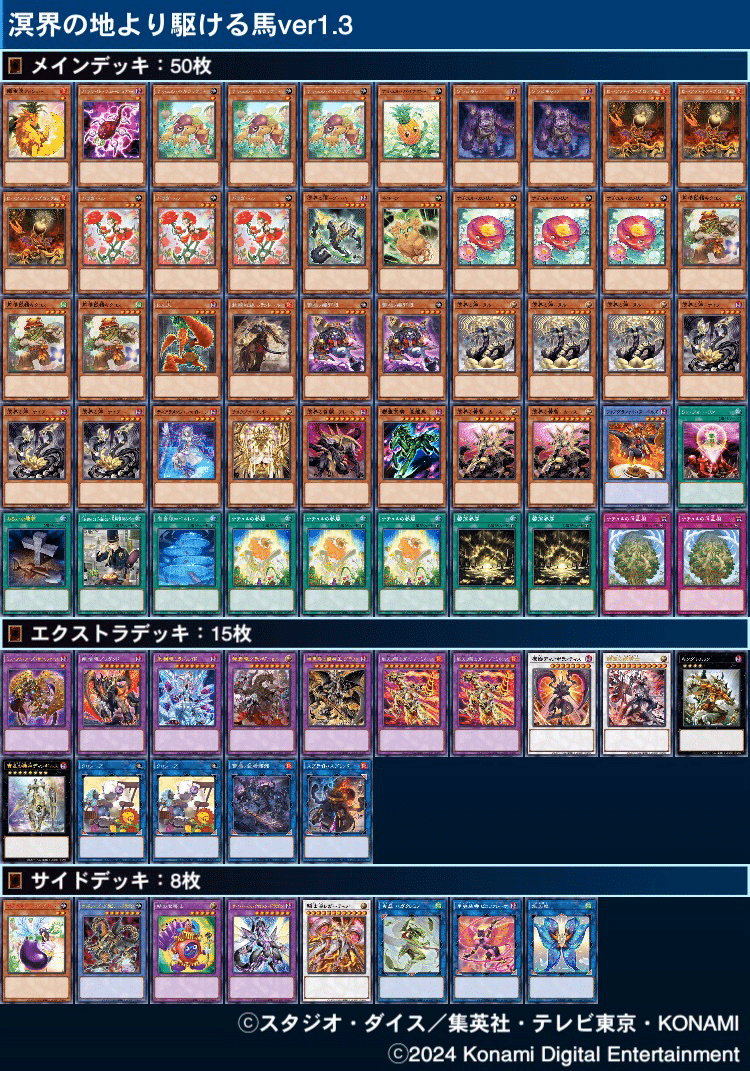 遊戯王 溟界 パーツ まとめ ① 遊戯王】溟界の地より駆ける馬【デッキ紹介】|満足神官