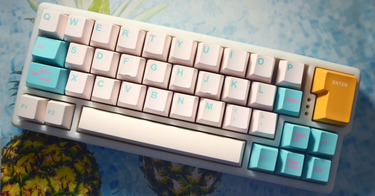 QwertyKeys QK80 white/自作キーボード qk80 mk2 pink WKL 自作