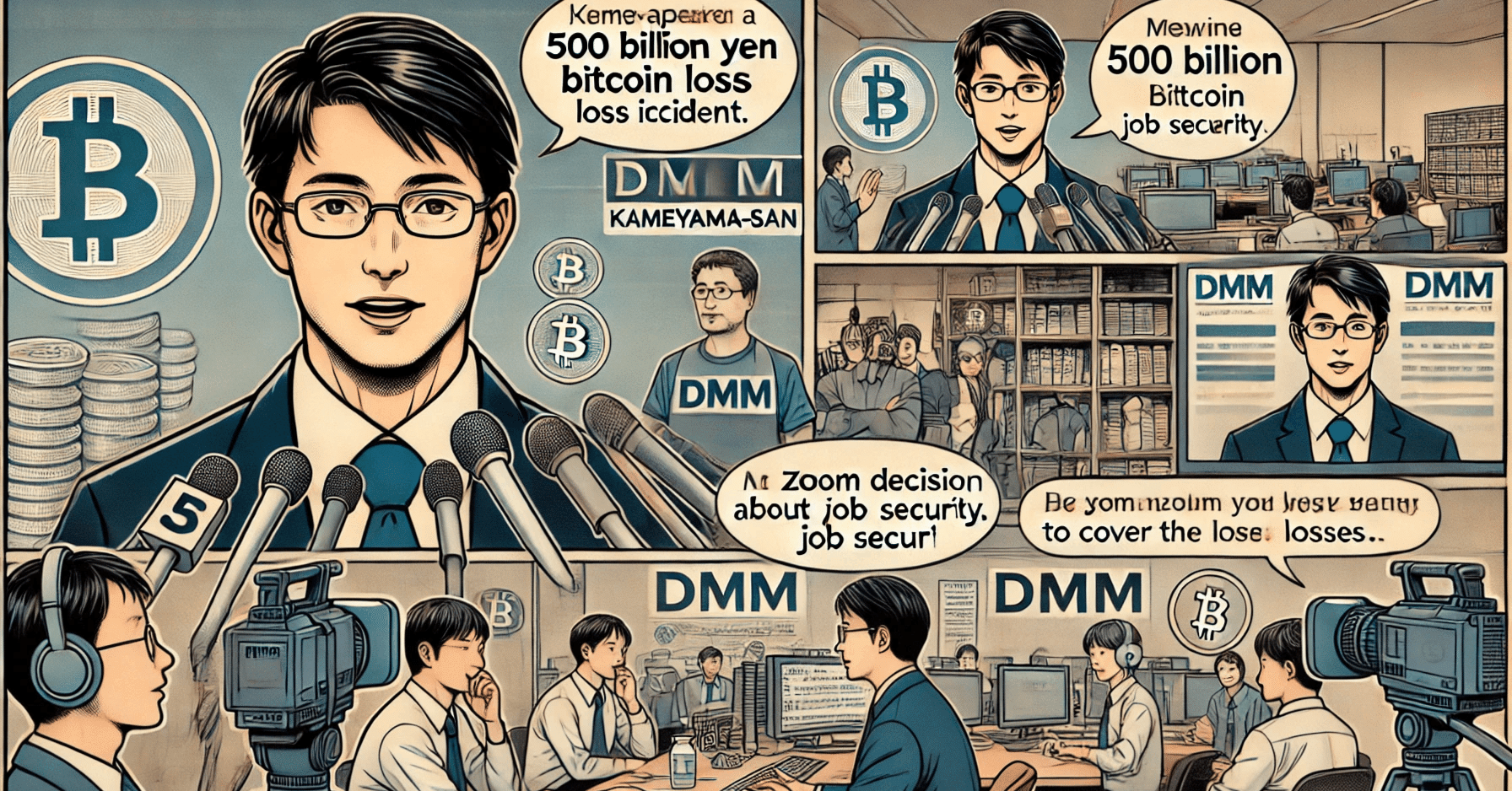 500億円ビットコイン流出事件を乗り切ったDMMの亀山会長｜10works