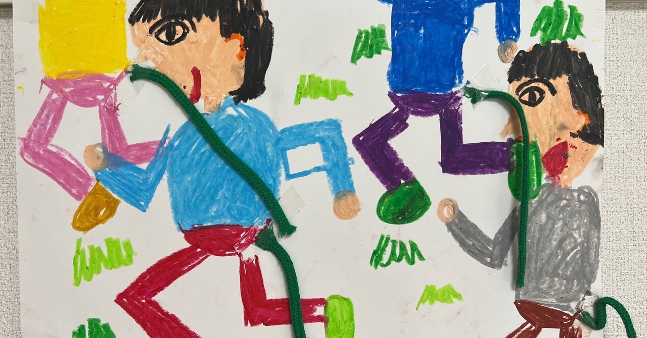 小学校受験で娘が書いた絵｜まねび 早慶初等部受験