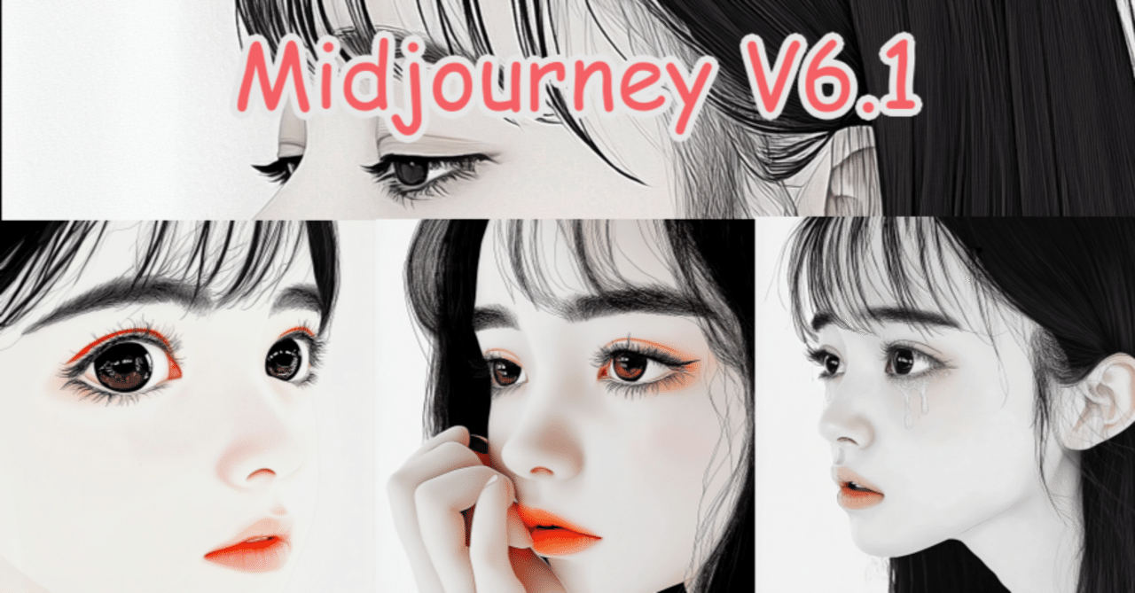 Midjourney V6.1 喜怒哀Love プロンプト【無料】AIアート