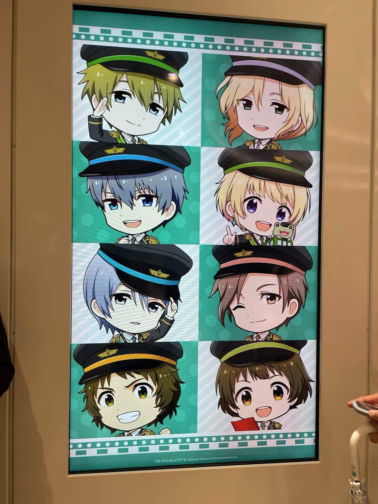 ♡ 騎士X てるとくん リングライト クリアチケット ステッカー