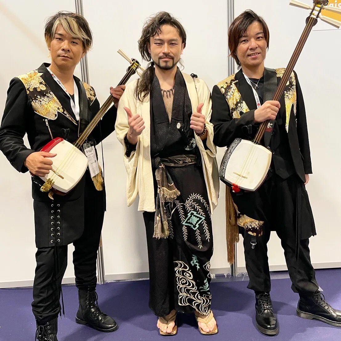銀河三味線 ジャンク ③ 三味線v.sボイスパーカッション！Wacchaさんとフランス🇫🇷でコラボ
