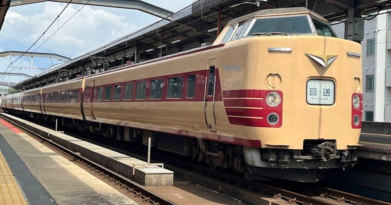 Train Memorial Stories 3】引退間近の381系で ”6” を探す妖怪ひとり