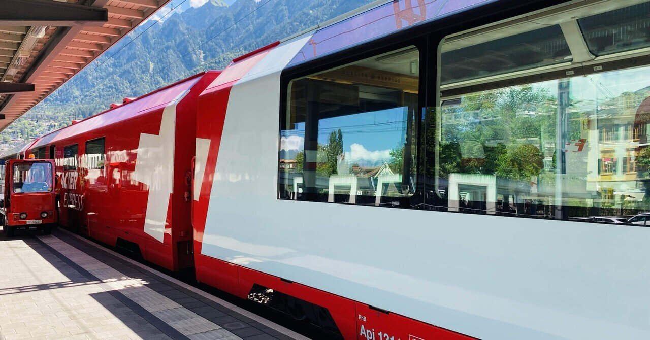 スイスひとり旅2023⑯氷河特急乗車記｜Planet Journey
