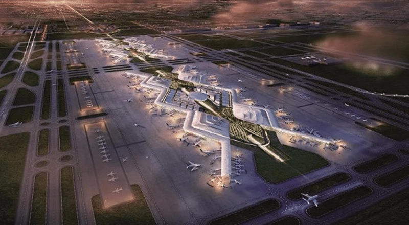那些“落选”的北京大兴机场设计方案_航站楼