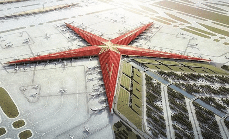 那些“落选”的北京大兴机场设计方案_航站楼