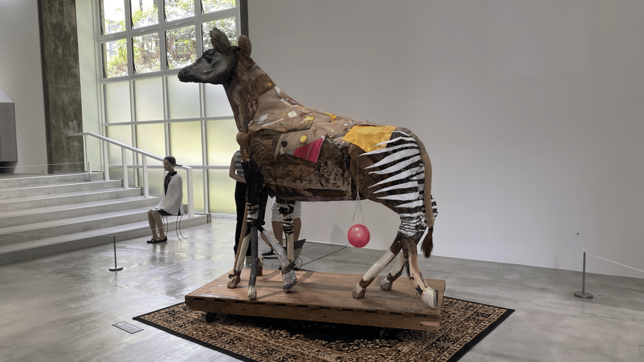 心に生きる】舟越桂 森へ行く日 箱根彫刻の森美術館｜薪