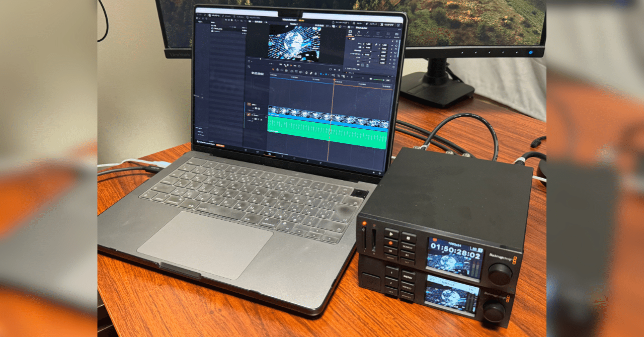 動画編集ソフトで動画のポン出しを試してみる 〜Davinci Resolveと