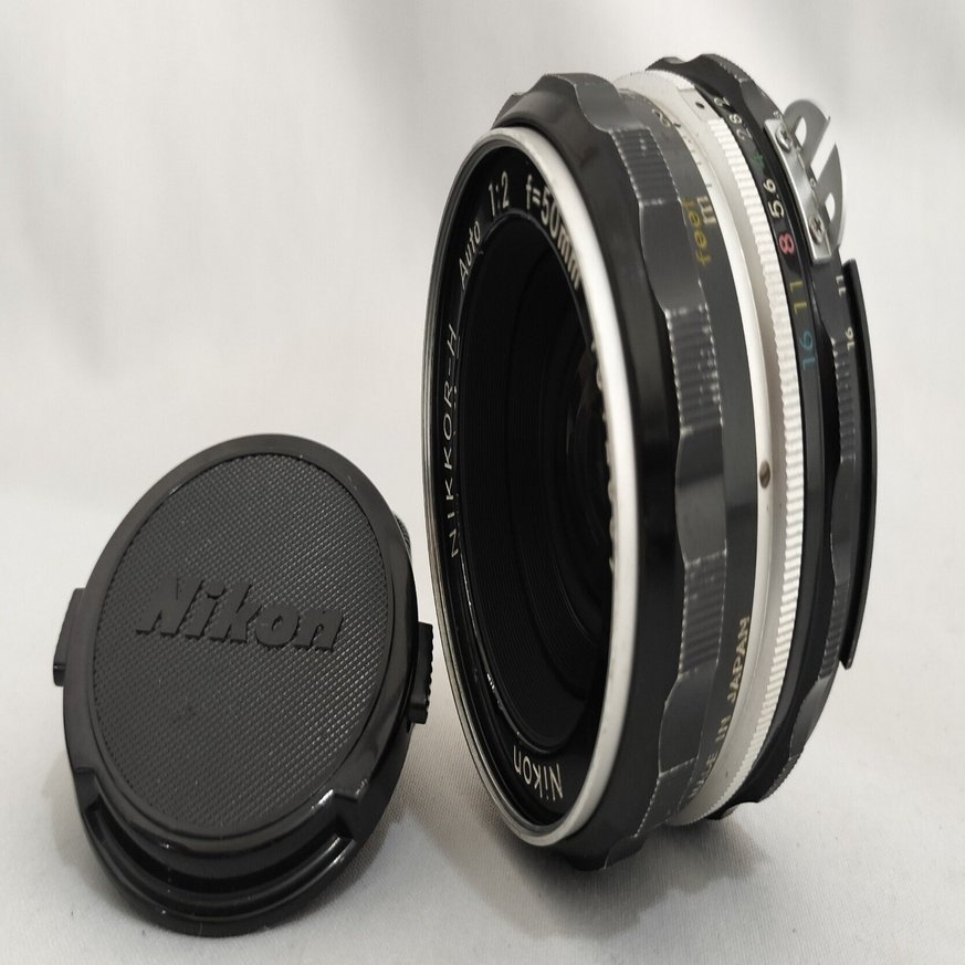 Nikon Nikkor-H 50mm F/2の分解｜フィルムカメラ修理のアクアカメラ