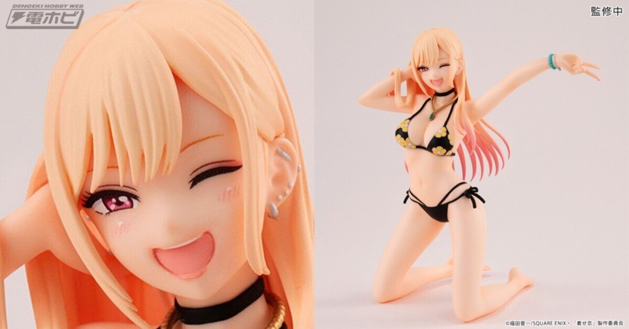 セクシーな水着姿＆無邪気にピースしている姿を再現！『その着せ替え