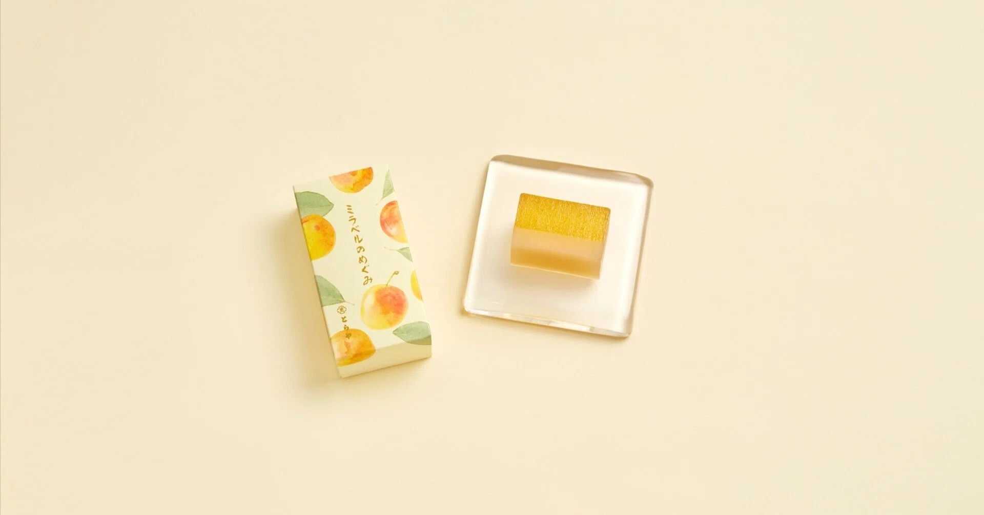 とらや限定ミラベルのめぐみ水羊羹/SIROCCOシロッコスイス発最高級紅茶 とらや 仏名産の果物「ミラベル」を生かした羊羹｜菓子食品新聞 on note